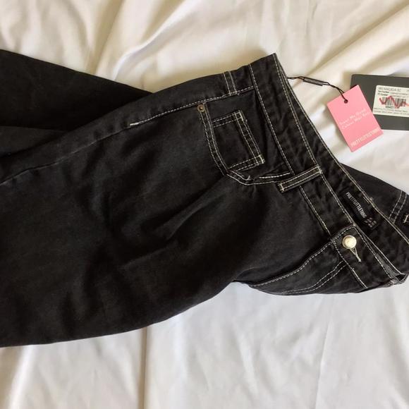 🔴𝗕𝗢𝗚𝗢🔴NWT black jeans size 12 PLT - Picture 15 of 16